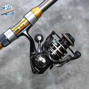 عجلة صيد دوارة عن بعد معدنية بالكامل استثمار خاص لصيد الأسماك في البحيرة بالجملة من معدات لويا - Product Image 5