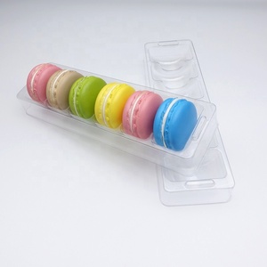 All'ingrosso 6 fori Macaron biscotto in plastica trasparente blister inserto supporto vassoio - Product Image 3