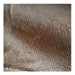 Flanelle cationique d'ouatine de polyester de mélange pour le tissu de vêtement