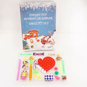 Cardboard Christmas Fidgit Toys Poppets Advent <b>Calendars</b> Gift Customise Boxes 12 Days Sensory Square Custom Advent <b>Calendar</b> - Product Image 4