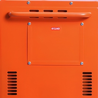 La dynamo diesel portative silencieuse directe de puissance du générateur 220V 380V 5KW 10KW d'usine a évalué 230V