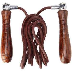 Cuerda de Saltar Ajustable de Alta Calidad con Velocímetro de Madera para Boxeo, Fitness, Gimnasio, Entrenamiento, Precio de Fábrica - Product Image 1