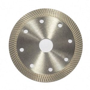 Disque de coupe diamanté turbo ultra-mince de 1,1 mm haute précision pour carrelage céramique, marbre et porcelaine – Coupe à sec - Product Image 2