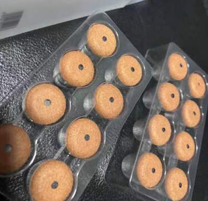 עיצוב עגול רהיטים כפות רגליים ללא החלקה כובע רגל מידות גודל אישית סיליקון כיסא פלסטיק כסא שולחן - Product Image 2