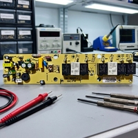 Placa base de cerámica inteligente de 5 zonas ML-PR6033TE-A1 PCBA de fábrica Tailian para cocina eléctrica multiburner