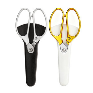<b>Kitchen</b> <b>Scissor</b> Stainless Steel Heavy Duty Bone Cutting Multi Purpose For Chicken Fish Vegetables With Magnetic Cover - Product Image 5
