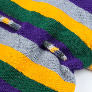 الجاكار والشتاء الدافئ الاكريليك مخطط مع شعار مخصص - Product Image 5