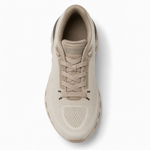 Nuevo Diseño, <span class=keywords><strong>Zapatillas</strong></span> Deportivas Transpirables de Punto Beige para <span class=keywords><strong>Hombre</strong></span> y Mujer, Suela Hueca, Estilo Rocker, Casuales, para Caminar y Correr, con Amortiguación - Product Image 5