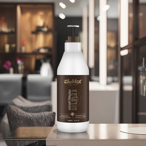 AHCMAX Aceite de Argán Orgánico Puro para el Crecimiento del Cabello, Tratamiento Reparador del Cabello <span class=keywords><strong>con</strong></span> Queratina y Colágeno, Fórmula 2 en 1 - Product Image 3