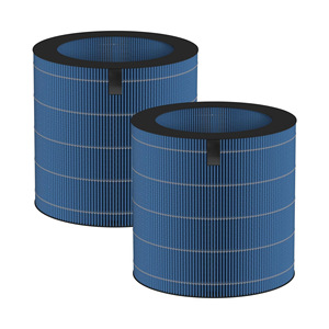 Filtre de remplacement pour purificateur d'air et humidificateur Afloia Kilo Pro, diamètre 120 mm, filtre à charbon actif bleu pour l'air intérieur - Product Image 3
