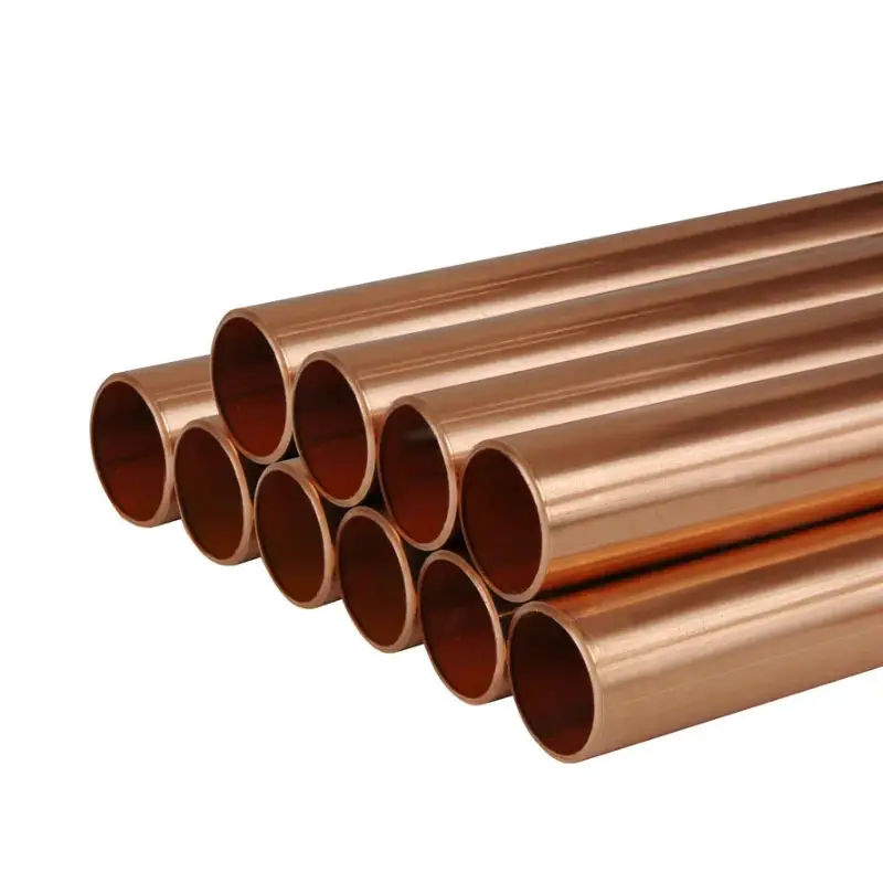 Factory Cheap wholesale 8mm Diameter Copper Pipe Cheap Price Straight Copper C12000 32mm cooper tube