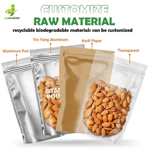 Kunden spezifisch bedruckte 100g 200g 500g 1kg Bolsa Doypack Wieder versch ließbare Dichtung Reiß verschluss Steh beutel Verpackungs tasche für Meersalz/Badesalz - Product Image 4