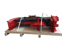Machinerie forestière SLN, fendeuse de bûches hydraulique pour excavatrice, machine à fendre le bois pour le traitement des bûches, nettoyage des jardins pour 5-8t