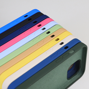 Original chống sốc fundas de silicon điện thoại di động Trường hợp đối với Apple iPhone Silicone trường hợp 16 15 14 Pro Max - Product Image 2
