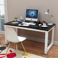 Bureau de travail moderne pour la maison, fournitures d'usine, mobilier en bois et en fer pour les conférences, les réunions et les ateliers, stock disponible