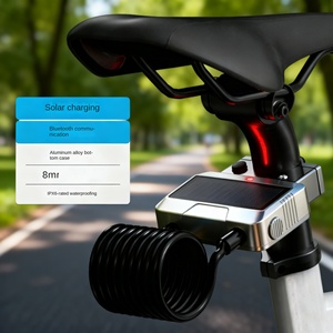 <span class=keywords><strong>Antivol</strong></span> intelligent léger pour vélo avec application mobile pour gestion à distance, étanche, résistant à l'usure, <span class=keywords><strong>antivol</strong></span> pour vélos d'étudiants - Product Image 1