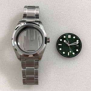 New Durable 38MM Transparent 316L Stainless Steel Case Sapphire Glass Fit NH35 Movement Accessory <b>Set</b> - Product Image 4
