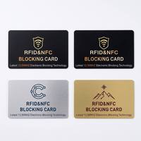 Умная карта-блокиратор сигналов для защиты от RFID и электронного считывания данных, для использования в магазинах и для промоакций