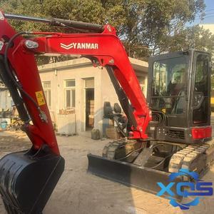 Экскаватор 90% оригинальный гусеничный экскаватор Yanmar Vio55 с малым временем экскаватор резиновый гусеничный экскаватор - Product Image 4