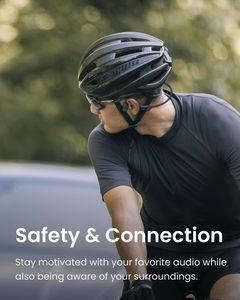 Auriculares de Conducción Ósea SHOKZ OpenRun S803, Auriculares Deportivos Bluetooth de Diseño Abierto con Micrófono con Cancelación de Ruido - Product Image 2