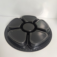 JY-82123 zum Mitnehmen Vakuum Einweg bedruckte Sushi-Box Kunststoff-Lebensmittel behälter Verpackungs box Sushi-Box
