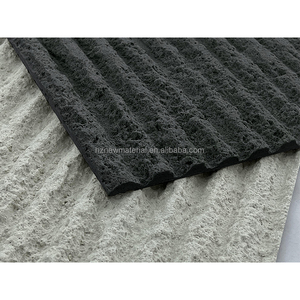 Azulejo de chapa de piedra flexible de diseño moderno MCM, pared de piedra de línea redonda impermeable para decoración interior de hoteles y escuelas - Product Image 6