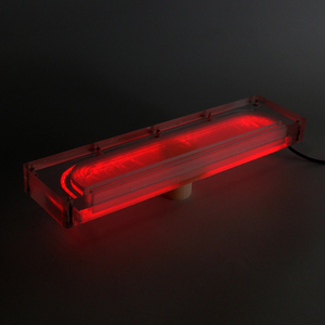 Fontaine murale décorative pour baignoire, rideau d'eau <span class=keywords><strong>LED</strong></span> avec jet d'eau en acrylique pour une utilisation intérieure/extérieure - Product Image 6