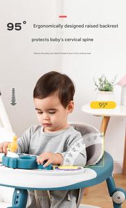 Vente chaude 4-en-1 trotteur <span class=keywords><strong>bébé</strong></span> coton poussoir avec repose-pieds bébés marche et apprentissage jouet pour groupe d'âge 0-3 ans - Product Image 5