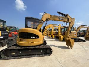 Excavadora usada CAT 305C CR retroexcavadora CAT 305.5E 306E 307E2 307,5 308 excavadoras de segunda mano a la venta en Shanghai - Product Image 3