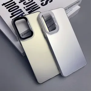 Pour Realme 8 10 coque de téléphone Realme 9 Pro couverture Realme 10 Pro 9i 8i <span class=keywords><strong>Realme9</strong></span> 5G luxe métallique Aurora peau couverture mate - Product Image 1