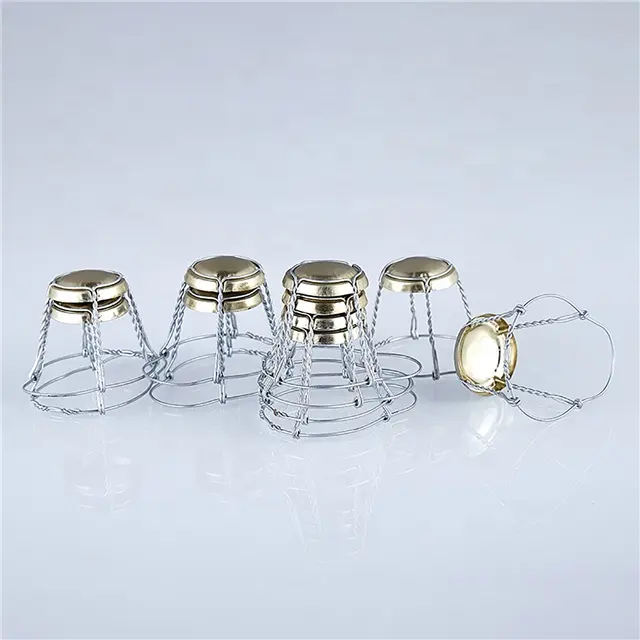 High Quality Champagne Cork Wire Cap In Storage Ready To Ship