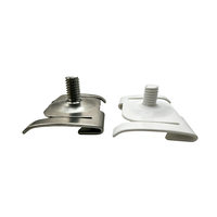Clip de fixation en acier professionnel personnalisé pour kit de suspension de câbles, éclairages linéaires LED et luminaires.