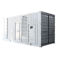 Generador Diésel Silencioso a Prueba de Lluvia Tipo Contenedor de 640KW, Trifásico, Arranque Automático, Alternador 100% Cobre, Digital