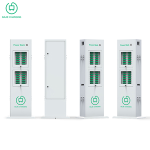 24 Khe Cắm không thấm nước cho thuê trạm với màn hình chia sẻ Powerbank Sạc Dock máy bán hàng tự động cho thuê - Product Image 4