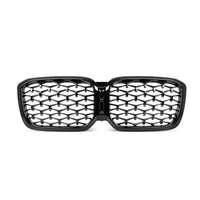 Calandre avant style diamant noir brillant pour BMW X3 G01 G08 X4 G02 LCI ABS Vente en gros