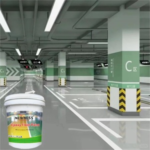 Peinture époxy pour sols antistatique, résistante aux rayures, <span class=keywords><strong>anti</strong></span>-poussière, pour béton industriel - Product Image 1