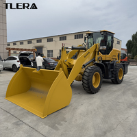Chargeuse sur pneus diesel TL958 de 2,5 tonnes, moteur turbocompressé de 78 kW, chargeuse frontale pour travaux de construction et agricoles