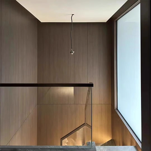 Fonjue 2026 Nouveau panneau mural en <span class=keywords><strong>bois</strong></span> grainé, panneau de décoration en cristal de carbone, panneau mural flexible en charbon de <span class=keywords><strong>bois</strong></span> - Product Image 4