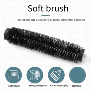 Brosse à poussière pour <span class=keywords><strong>tapis</strong></span>, balayette à miettes en plastique pour table de chevet, nettoyeur de poils d'animaux, rouleau adhésif anti-peluches pour vêtements - Product Image 6