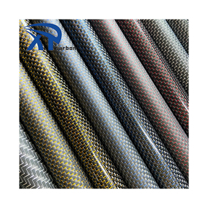 Màu xanh chất lượng hàng đầu nhà máy bán buôn sợi carbon hình chữ nhật Ống Kevlar ống thép - Product Image 1