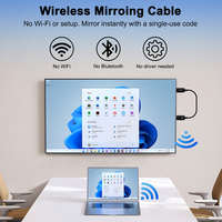 Kabelloses Sender-Empfänger-Set für Kabel-TV/Projektor 4K1080P HD Video-Streaming Audio-Übertragung 30M Reichweite Stecker aus Kunststoff