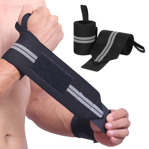 Muñequeras de Soporte Premium Boer para Levantamiento de Pesas, Transpirables y de Compresión, para Gimnasio - Product Image 1