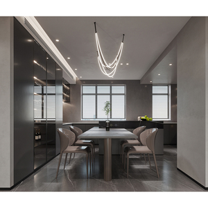 One Stop Solution High End 5 Star Modern Villa Penthouse Hotel Bedroom Complete Furniture Package with Fabric & MDF - Product Image 6