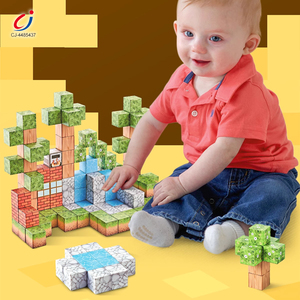 Giocattoli Educativi Chengji Blocchi Magnetici a Tema Foresta 88 Pezzi Blocchi Magnetici Giocattoli Educativi per Fai-da-Te - Product Image 5