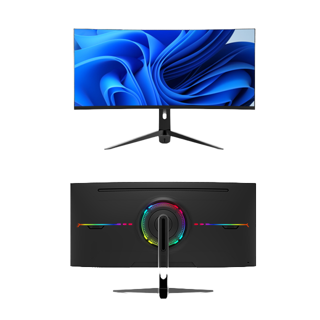 34 Inch 3440*1440 4K Resolution 1ms DP HDM VESA Curved Desktop Gaming Monitor for PC for PC Gaming
