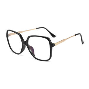 Nouvelles montures de lunettes surdimensionnées pour femmes, monture intégrale, protection anti-lumière bleue, lunettes élégantes et tendance, succès des diffusions en direct à Wenzhou - Product Image 1