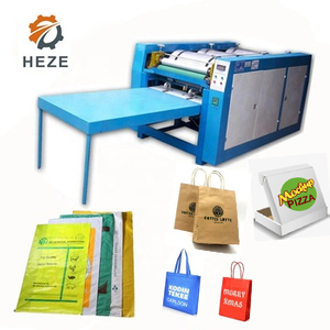 3 Kleur Goedkope Prijs Pp Geweven Zak Plastic Zak Pizzadoos Golfkarton Flexo Printing Machine