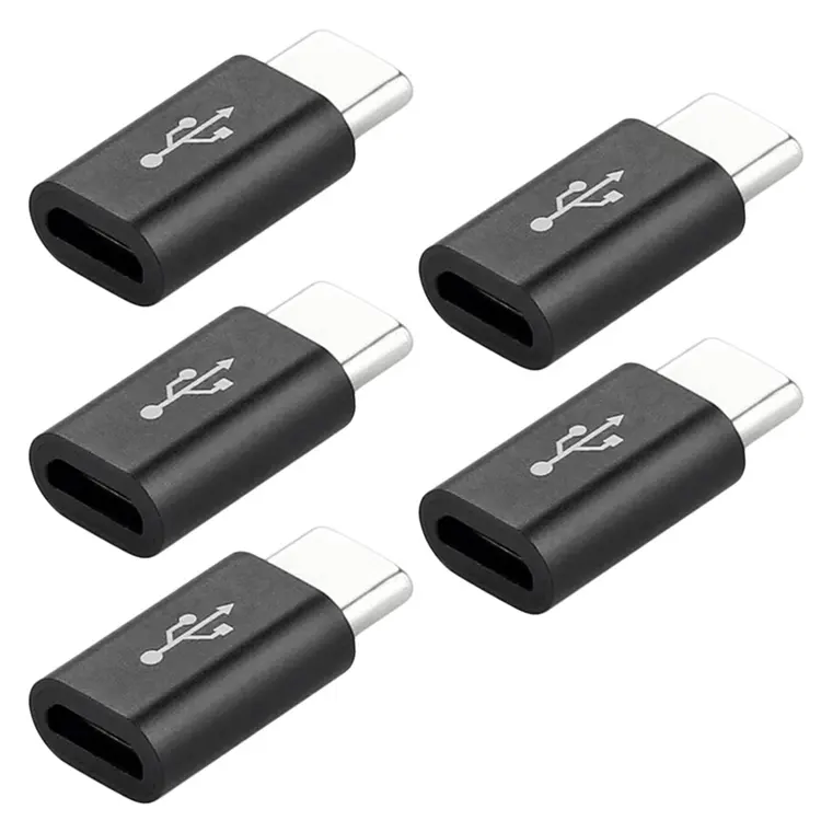 USB 유형 C 남성 마이크로 USB 여성 변환기 유형 C 마이크로 V8 OTG