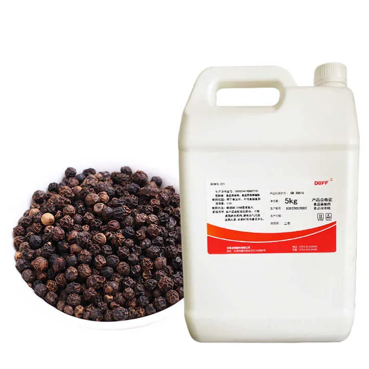 Black Pepper Oil Flavor for Food and Drink