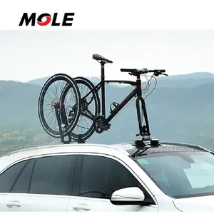 Mole TEAM supplier Bike Bicycle Car Roof Suck Carrier Rack Bicycle Rack for Car